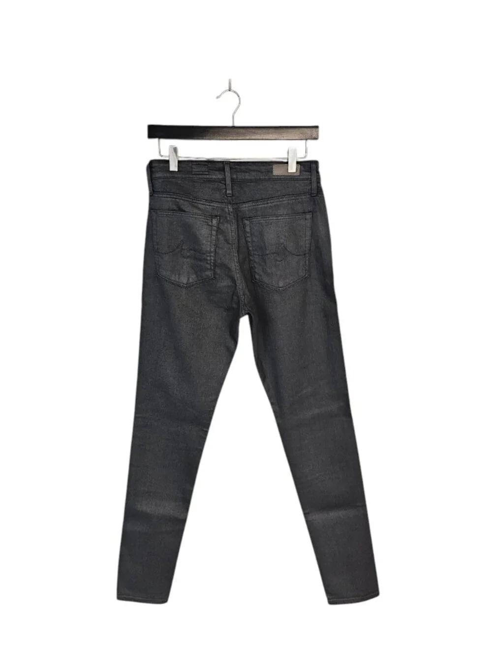 Ag Adriano Goldschmied The Farrah High Rise‎ Skinny Gray Jeans 27 NWT